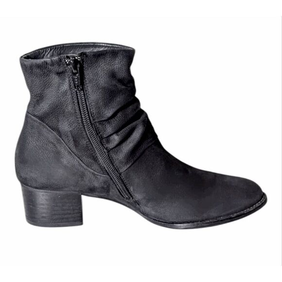 PAUL GREEN Brianna Black Slouch Bootie Size 5.5(US8) - Picture 6 of 9